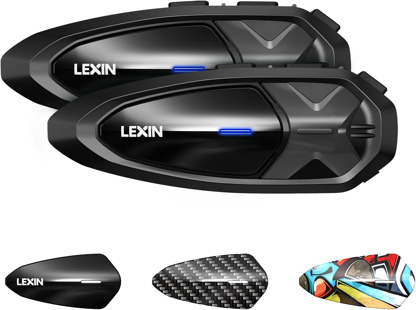 Lexin 2x GTX Intercomunicador de moto