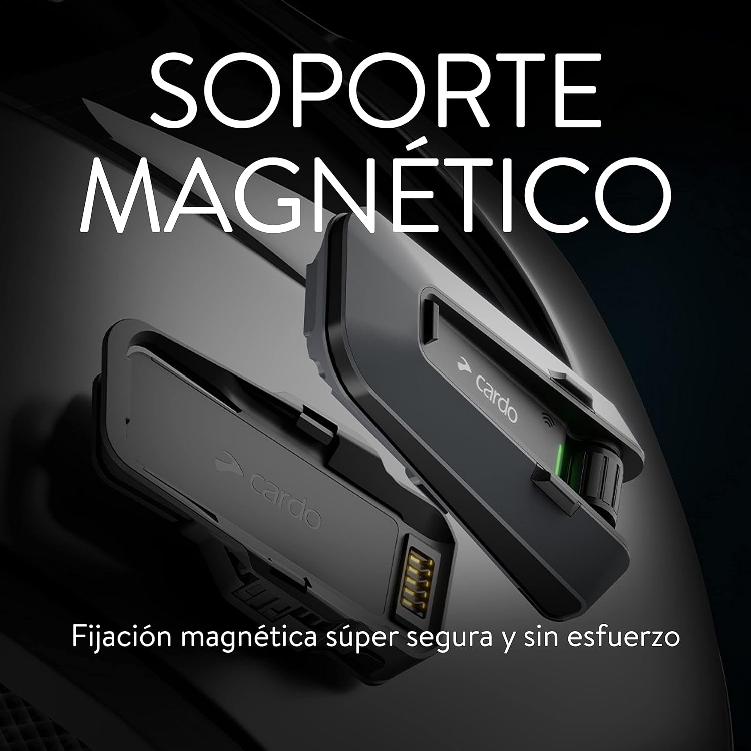 Cardo-packtalk-Edge-intercom-soporte-magnetico